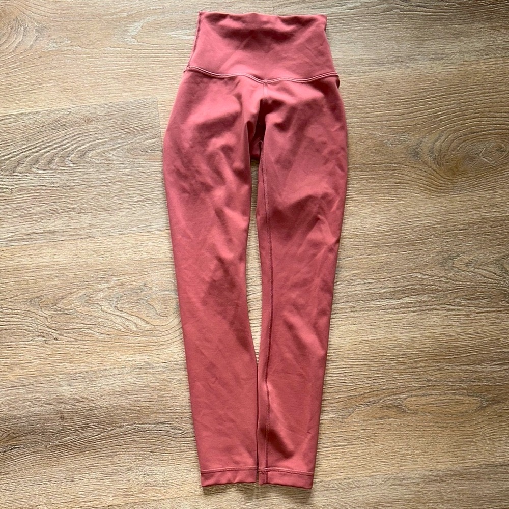Lululemon High-Waisted Pink Leggings